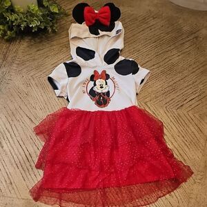 Disney Minnie Mouse Hooded Dress 6X